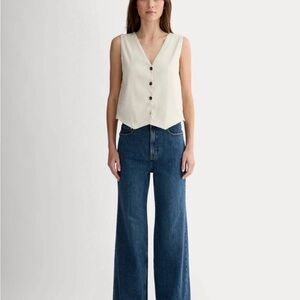 Everlane Blue Flare & Wide Leg Jeans